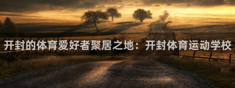 JJB竞技宝官网下载联系电话:开封的体育爱好者聚居之地:开封